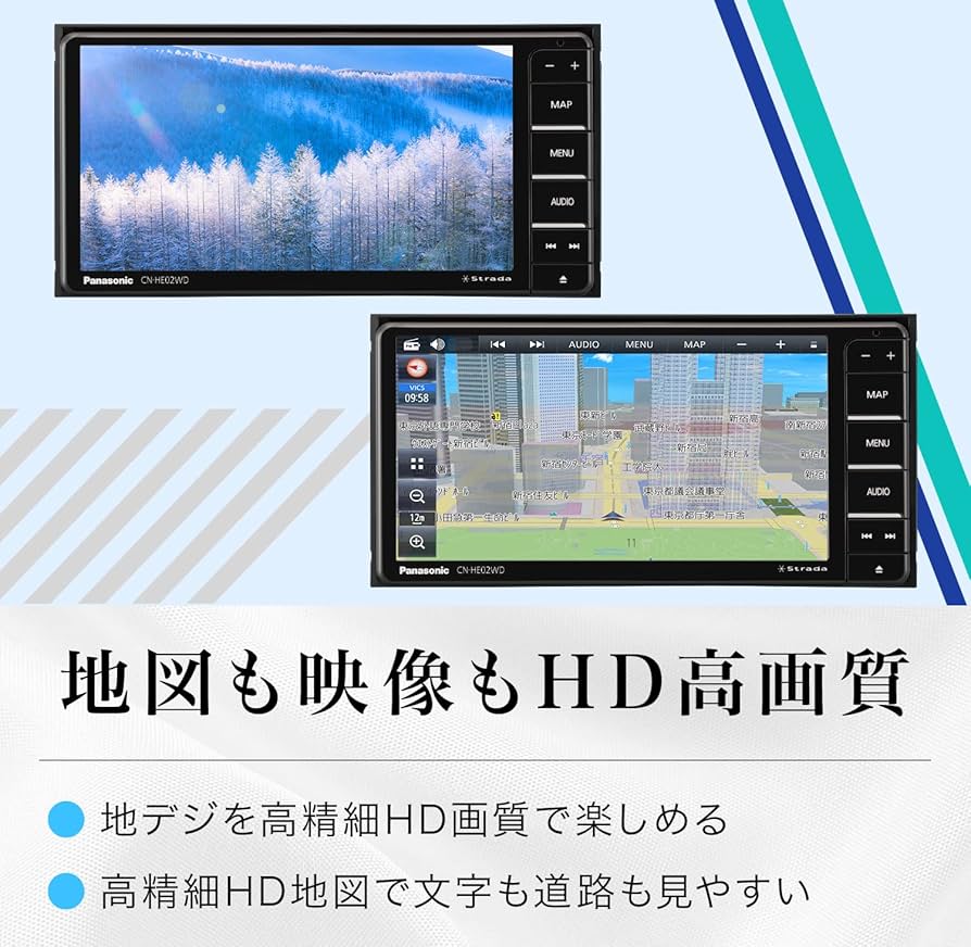 Amazon | 【セット買い】パナソニック(Panasonic) カーナビ
